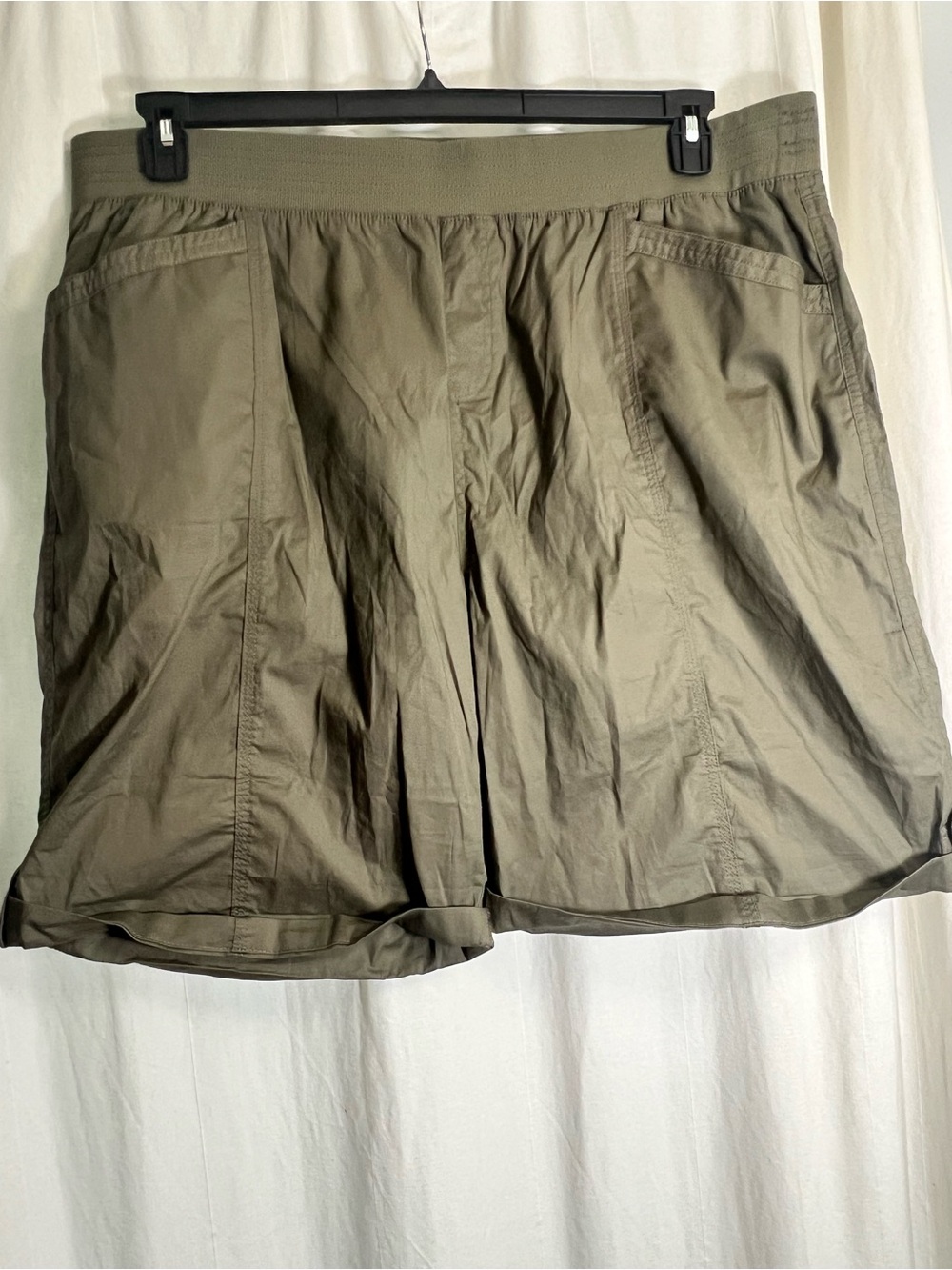 Briggs New York Olive Athletic Shorts